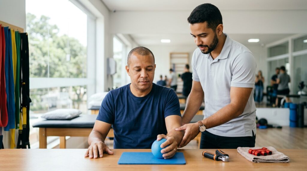 Handgrip Melhora a Firmeza da Mão Ajuda na Escrita e Coordenação