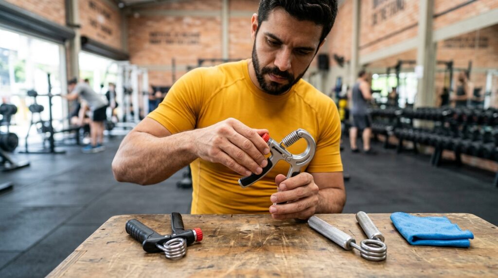Treinar Handgrip Antes de Dormir Atrapalha o Sono